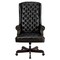 Flash Furniture Executive Chair Black High Back Exec Chair, Fixed Arms, 20" to 23" Height, Metal, Black CI-360-BK-GG - alternate 7